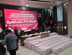 Penampakan Uang Rp 401 Miliar Hasil Sitaan Korupsi Tata Kelola Nikel PT CNI