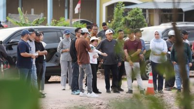 Li Claudia Tinjau Drainase dan PJU, Penanganan Banjir hingga Penerangan Jalan Digesa