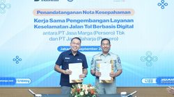 Perkuat Kolaborasi, Jasa Marga dan Jasa Raharja Hadirkan Layanan Keselamatan Jalan Tol Berbasis Digital