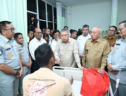 Kunjungi Korban KM Virgo Transport 8 di RSUD Ulin Banjarmasin, Dirut Jasa Raharja Pastikan Pelayanan Berjalan Optimal