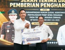 Sinergi BP Batam dan Kejari Batam, Rp18,82 Miliar PNBP Sewa Perairan Tersus Berhasil Diselesaikan