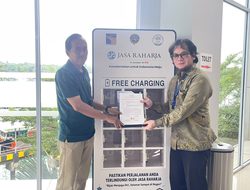 Peduli Kenyamanan Penumpang, Jasa Raharja Hadirkan Charging Station di Dua Pelabuhan Batam