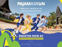 Ascott Indonesia Kembali Gelar PajamASRun 2026, 1.500 Peserta Bakal Lari Pakai Piyama di TMII