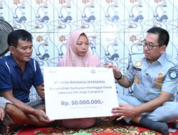Jasa Raharja Terus Bergerak, Tiga Ahli Waris Korban KM Virgo Terima Santunan di Jawa Timur