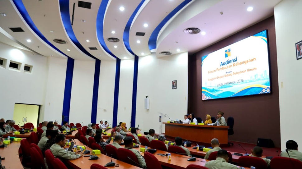 BP Batam menerima audiensi Forum Pembauran Kebangsaan (foto : hms)